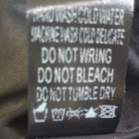 CQ by CQ (Caribbean Queen) Women's oversized S/M black puffy blouse polished - Picture 8 of 8